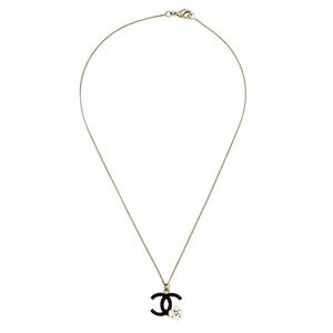 CC Camelia Flower Pendant Necklace